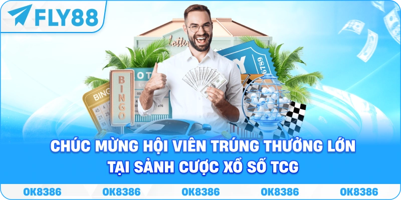 Xổ số TCG Sảnh cược lô đề đỉnh cao tại Fly88 Tỷ lệ 1 ăn 99 - Winqube88