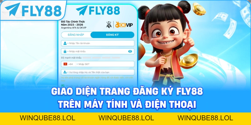 Đăng Ký Fly88 – Hướng dẫn tạo tài khoản nhanh Và an toàn - Winqube88