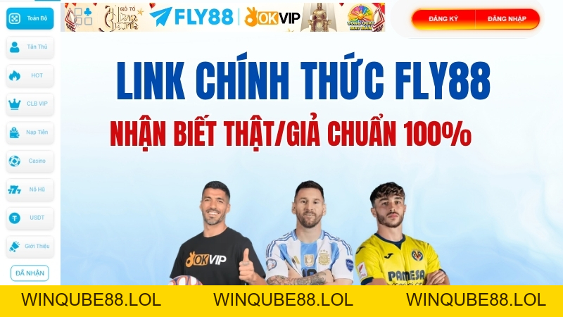Link Chính Thức Fly88 – Cách Nhận Biết & Tránh Web Giả Mạo - Winqube88
