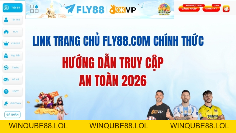 Link trang chủ FLY88.COM chính thức - Cập nhật mới nhất 2026 - Winqube88