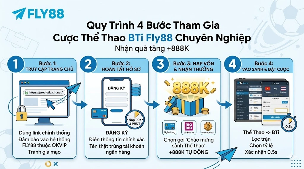 Thể Thao BTi Fly88 - Sảnh Cược Chuyên Nghiệp Châu Âu - Winqube88