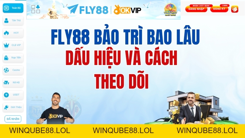 FLY88 Bảo Trì Bao Lâu? Dấu Hiệu Và Cách Theo Dõi - Winqube88