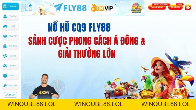 Nổ Hũ FLY88 – Slot Game Quay Hũ Trực Tuyến 2026 - Winqube88