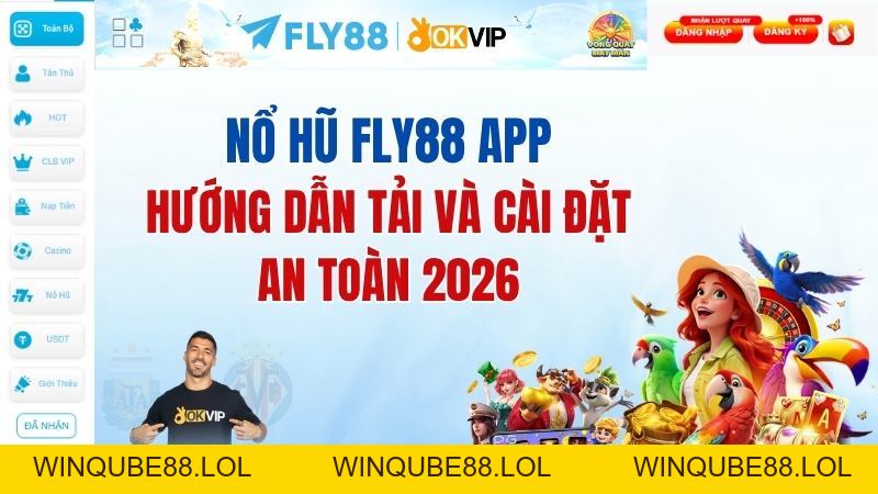 Nổ Hũ FLY88 – Slot Game Quay Hũ Trực Tuyến 2026 - Winqube88