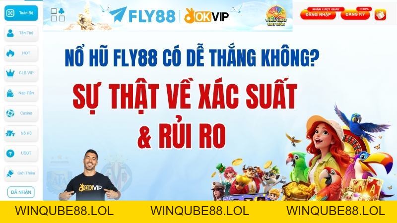 Nổ Hũ FLY88 – Slot Game Quay Hũ Trực Tuyến 2026 - Winqube88