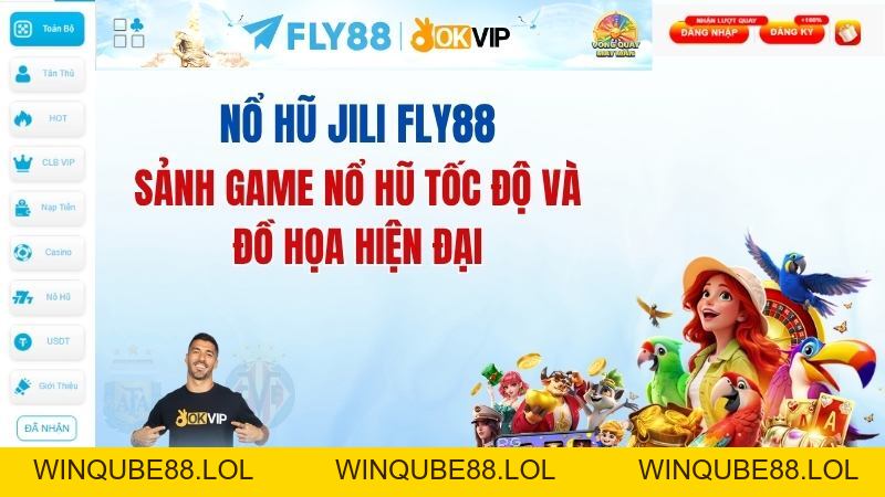 Nổ Hũ FLY88 – Slot Game Quay Hũ Trực Tuyến 2026 - Winqube88