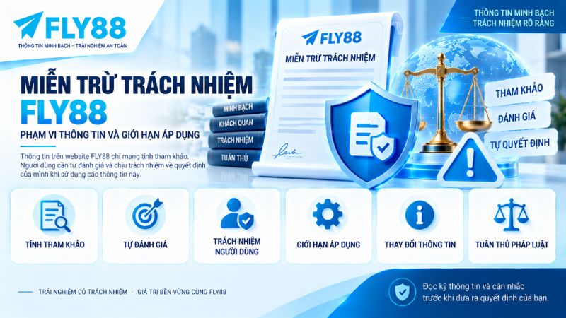 Miễn Trừ Trách Nhiệm Fly88 – Quyền Lợi Và Nghĩa Vụ Hội Viên - Winqube88